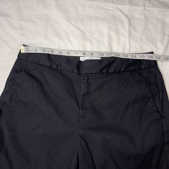 COPY - Everlane The Culottes Cropped Wide Leg Pants Women's Size 10 Black - Picture 10 of 13